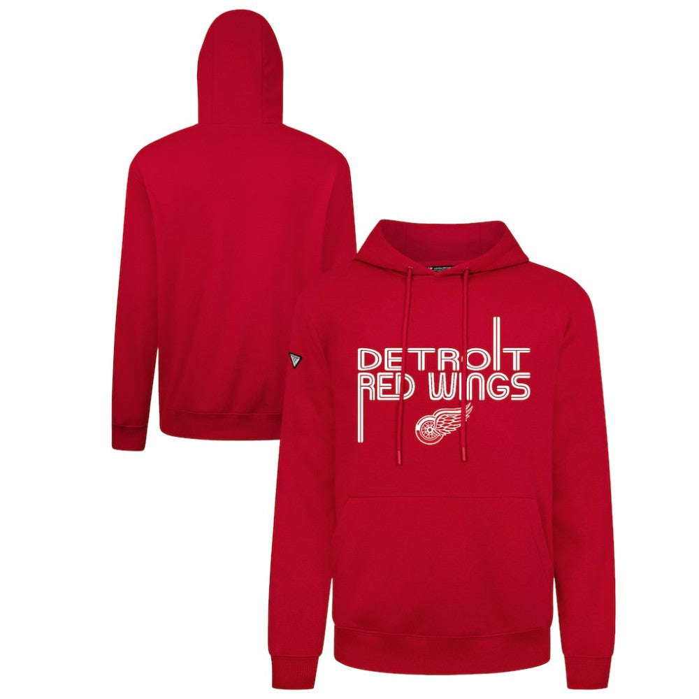 Detroit Red Wings Levelwear Podium Lanes Hoodie - Red - NHL 203844284