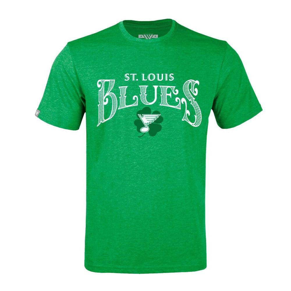 St. Louis Blues Levelwear St. Patrick's Day Richmond T-Shirt - Green - NHL 203844380