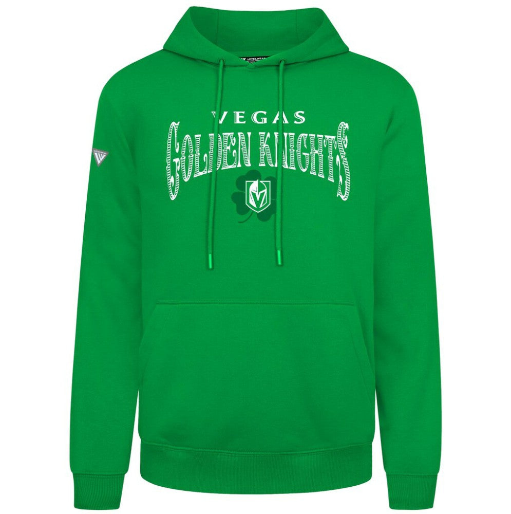 Vegas Golden Knights Levelwear St. Patrick's Day Podium Hoodie - Green - NHL 203844424