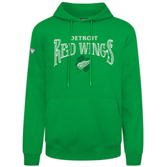 Detroit Red Wings Levelwear St. Patrick's Day Podium Hoodie - Green - NHL 203844426