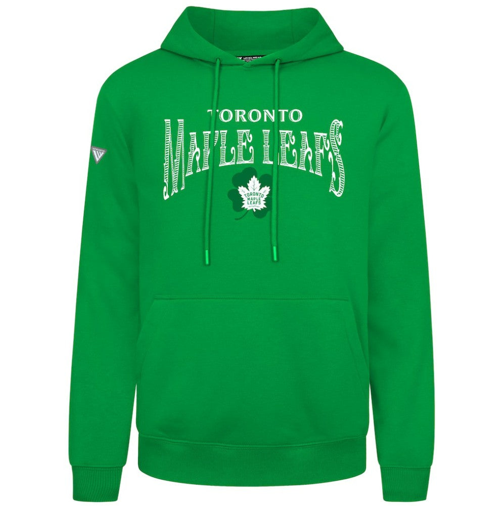 Toronto Maple Leafs Levelwear St. Patrick's Day Podium Hoodie - Green - NHL 203844436