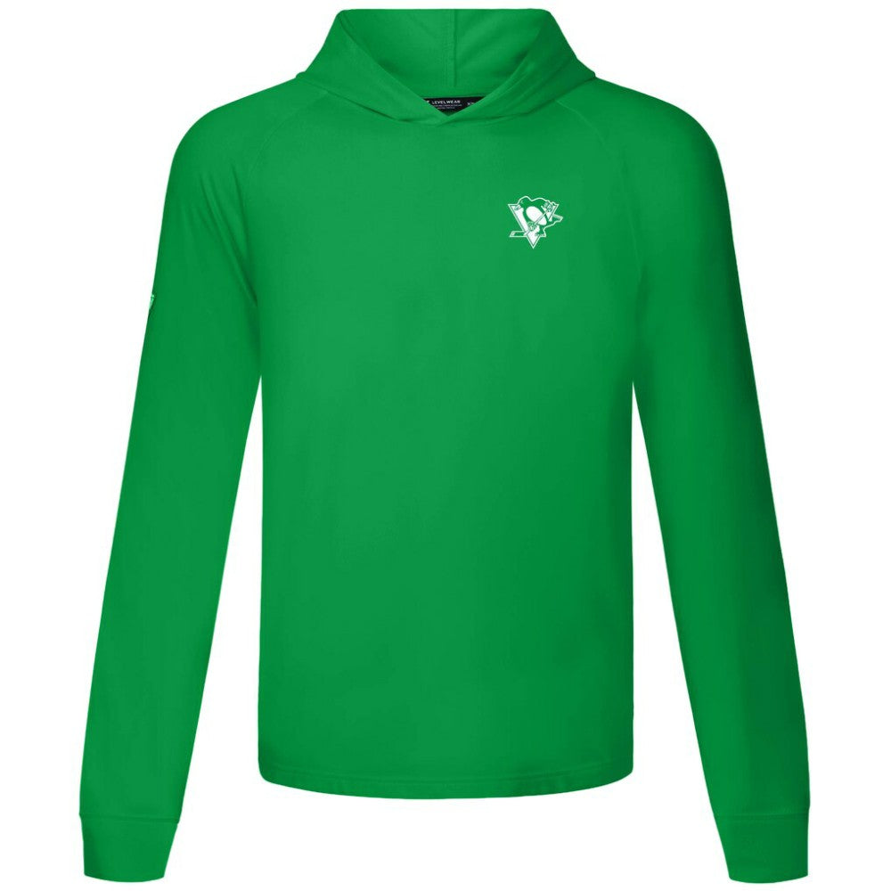 Pittsburgh Penguins Levelwear St. Patrick's Day Dimension Hoodie - Green - NHL 203844448