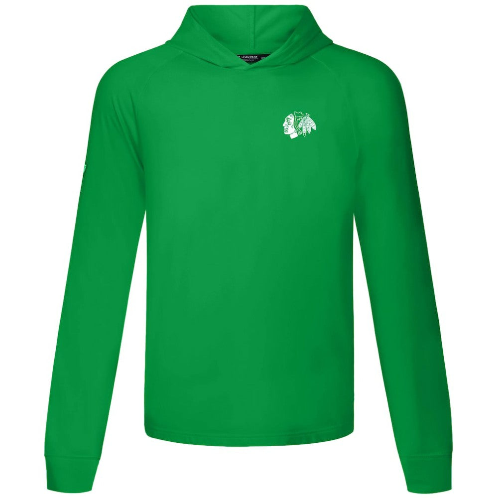 Chicago Blackhawks Levelwear St. Patrick's Day Dimension Hoodie - Green - NHL 203844458