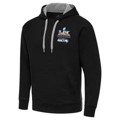 Seattle Seahawks Antigua Super Bowl LX Champions Victory Hoodie Black