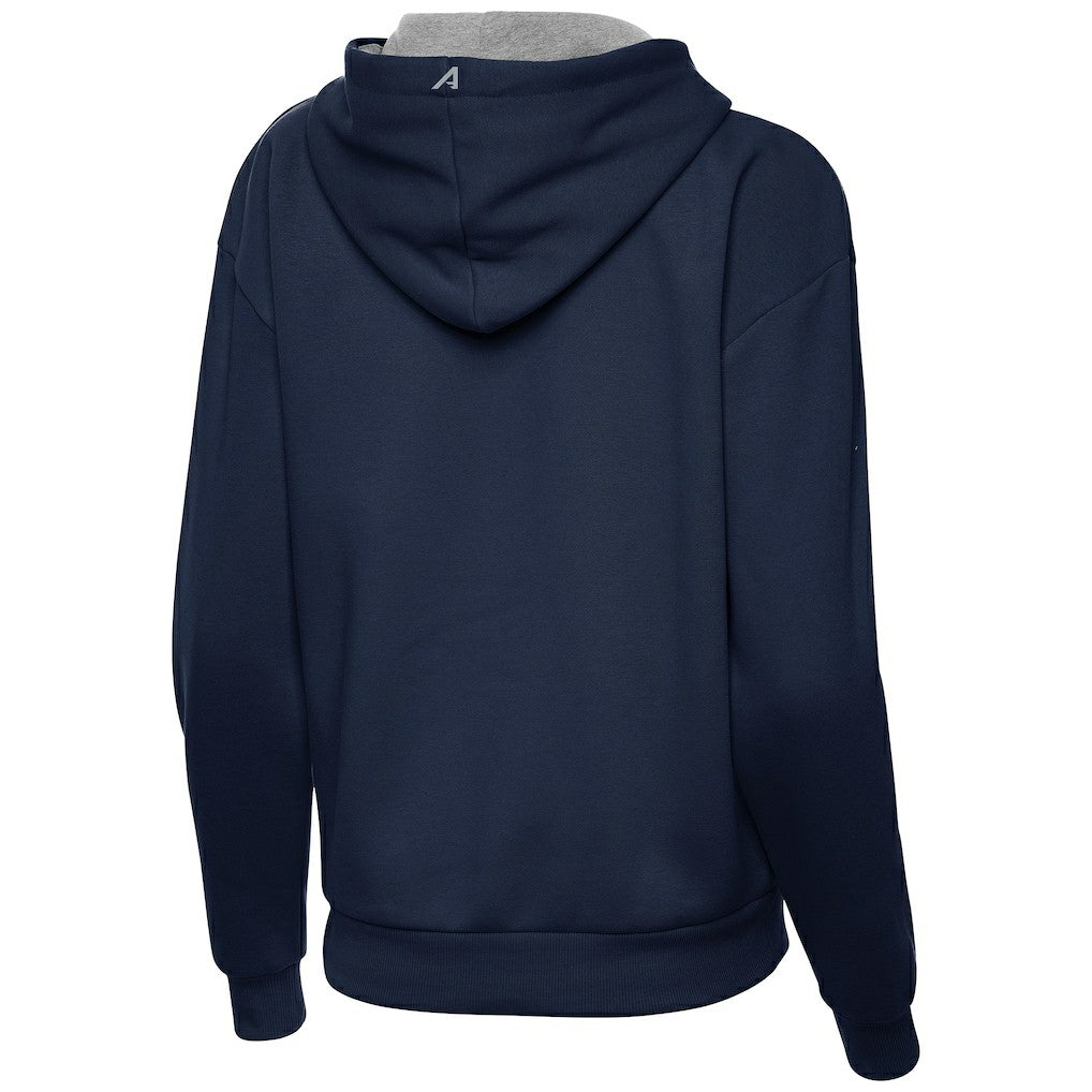 Seattle Seahawks Antigua Women's Super Bowl LX Champions Victory Hoodie College Navy