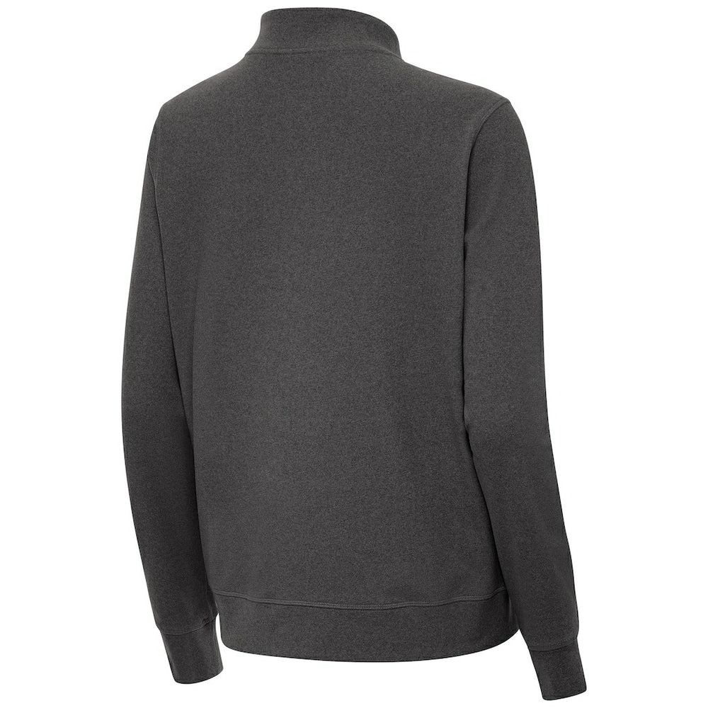 Seattle Seahawks Antigua Women's Super Bowl LX Champions Crush Quarter-Zip Pullover Charcoal