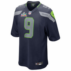 Nike Kenneth Walker III Seattle Seahawks Super Bowl LX Patch Game Jersey College Navy