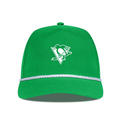 Pittsburgh Penguins Levelwear St. Patrick's Day Gambit Rope Adjustable Hat - Kelly Green - NHL 203846236