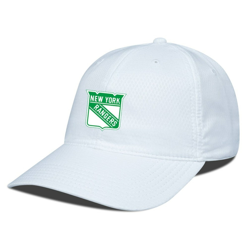 New York Rangers Levelwear Matrix Patch Adjustable Hat - White - NHL 203846241