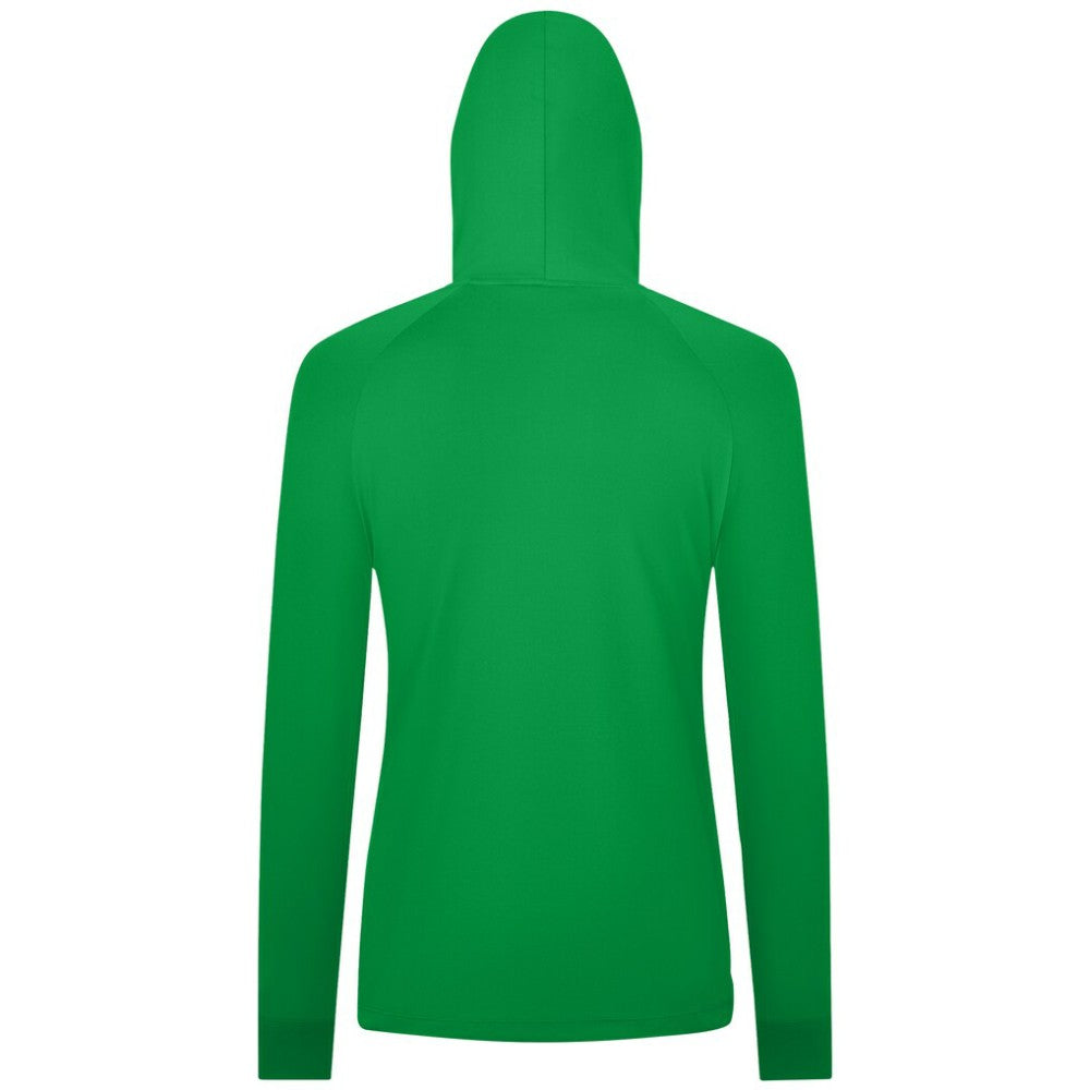 Vancouver Canucks Levelwear Women's St. Patrick's Day Slender Raglan Hoodie - Kelly Green - NHL 203846495