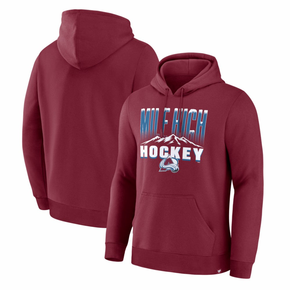 Colorado Avalanche Hometown Graphic Hoodie - Burgundy - NHL 203846519
