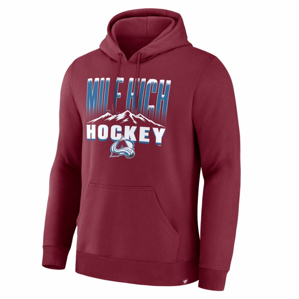 Colorado Avalanche Hometown Graphic Hoodie - Burgundy - NHL 203846519