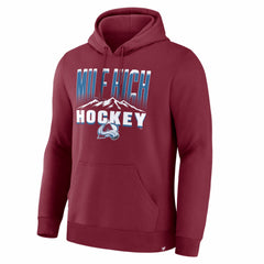 Colorado Avalanche Hometown Graphic Hoodie - Burgundy - NHL 203846519