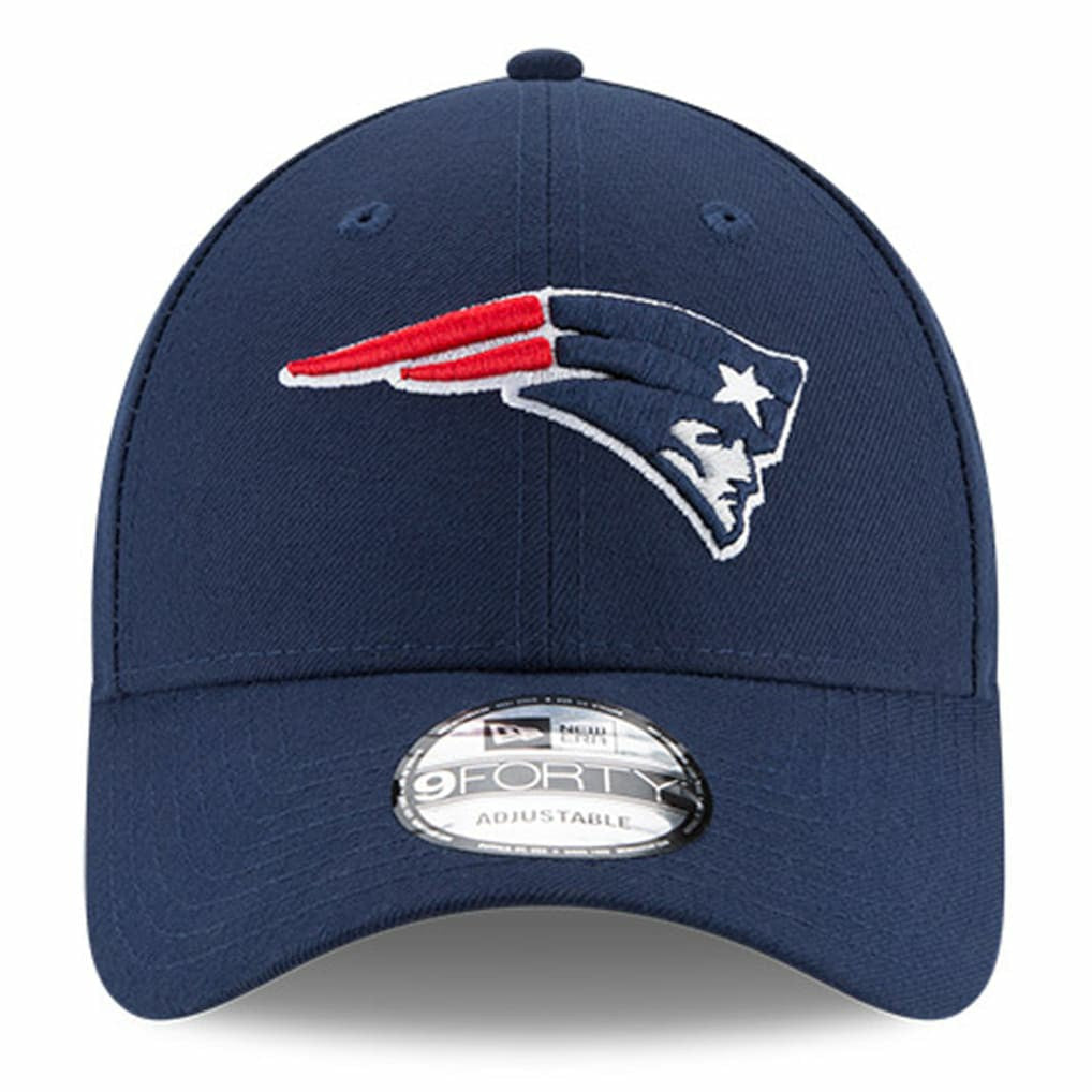 New England Patriots New Era Youth 9FORTY Adjustable Hat Navy