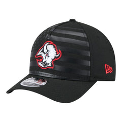 Buffalo Sabres New Era Game Day Stealth Flag 9FORTY A-Frame Adjustable Hat - Black - NHL 203847663