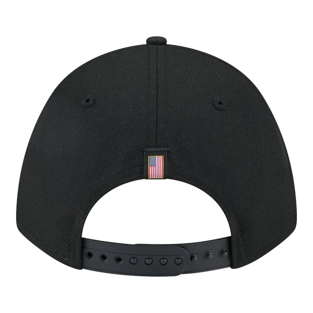 Buffalo Sabres New Era Game Day Stealth Flag 9FORTY A-Frame Adjustable Hat - Black - NHL 203847663