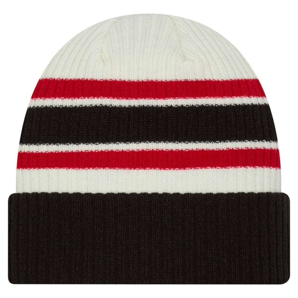Buffalo Sabres New Era Vintage Cuffed Knit Hat - Cream/Black - NHL 203847664