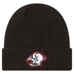 Buffalo Sabres New Era Waffle Cuffed Knit Hat - Black - NHL 203847667