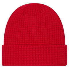 Detroit Red Wings New Era Waffle Cuffed Knit Hat - Red - NHL 203847669