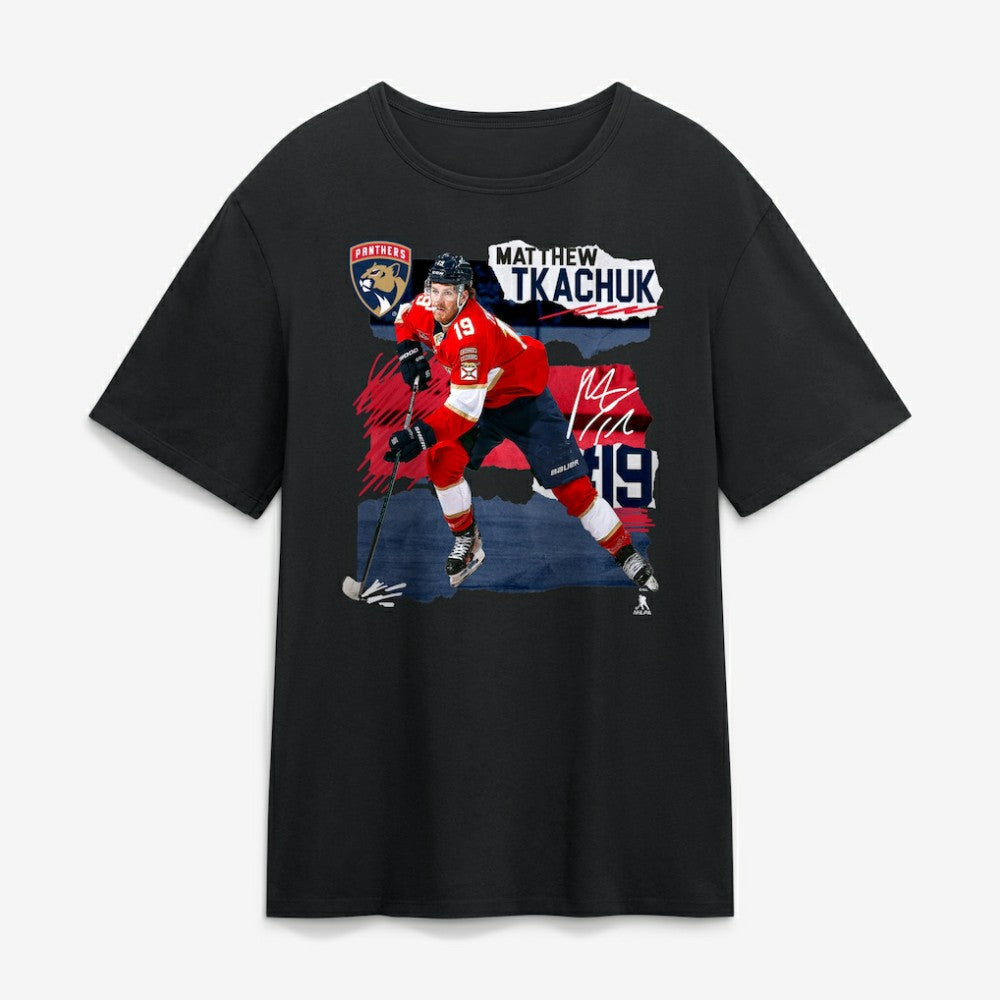 Matthew Tkachuk Florida Panthers Fresh Ice T-Shirt - Black - NHL 203847703