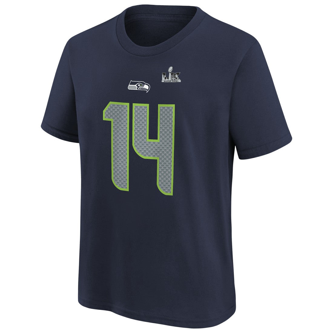 Nike Sam Darnold Seattle Seahawks Youth Super Bowl LX Name & Number T-Shirt College Navy