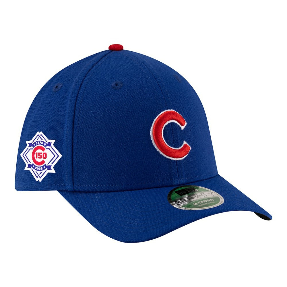 Chicago Cubs New Era 150th Anniversary 39THIRTY M-Crown Flex Hat - Royal - New Era on Sale