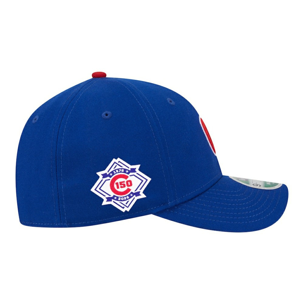 Chicago Cubs New Era 150th Anniversary 9FORTY M-Crown Adjustable Hat - Royal - New Era Discount