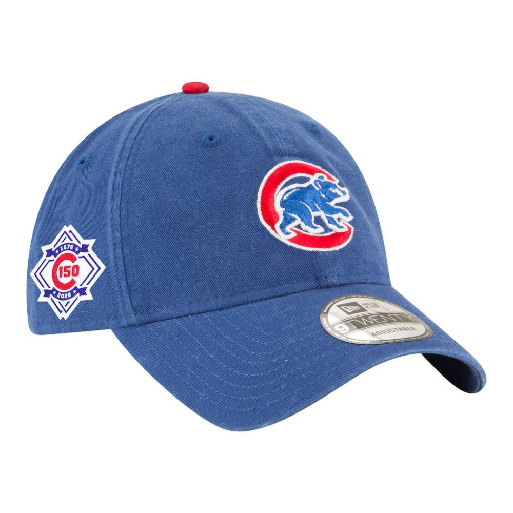Chicago Cubs New Era 150th Anniversary Casual Classic Adjustable Hat - Blue - New Era Sale