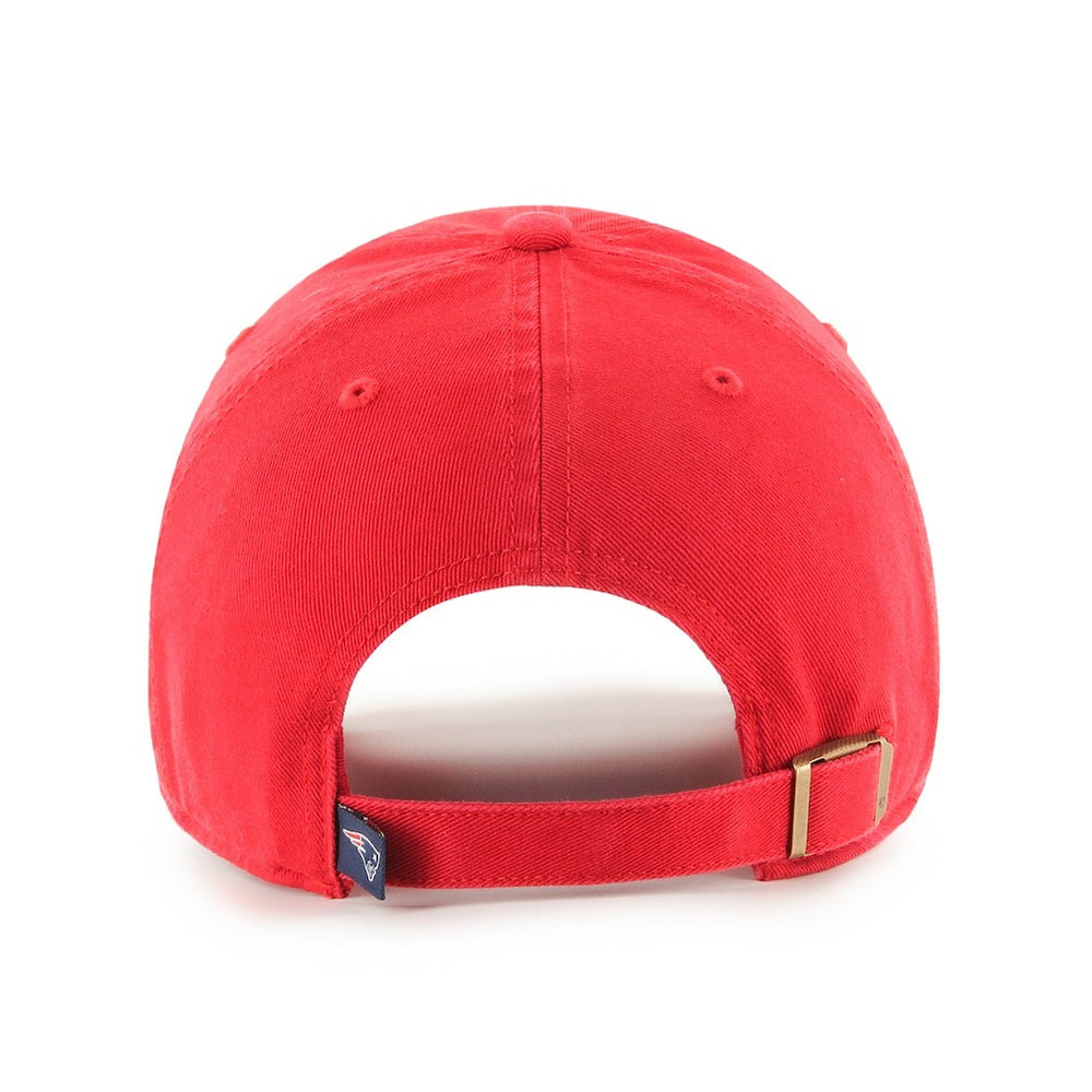 47 brand New England Patriots '47 Preschool Clean Up Adjustable Hat Red