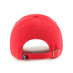 47 brand New England Patriots '47 Preschool Clean Up Adjustable Hat Red