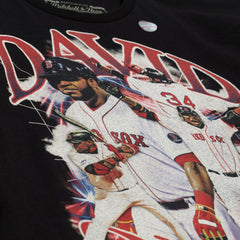 David Ortiz Boston Red Sox Mitchell & Ness Legendary Collage Player T-Shirt - Black - Mitchell & Ness Lifestyle
