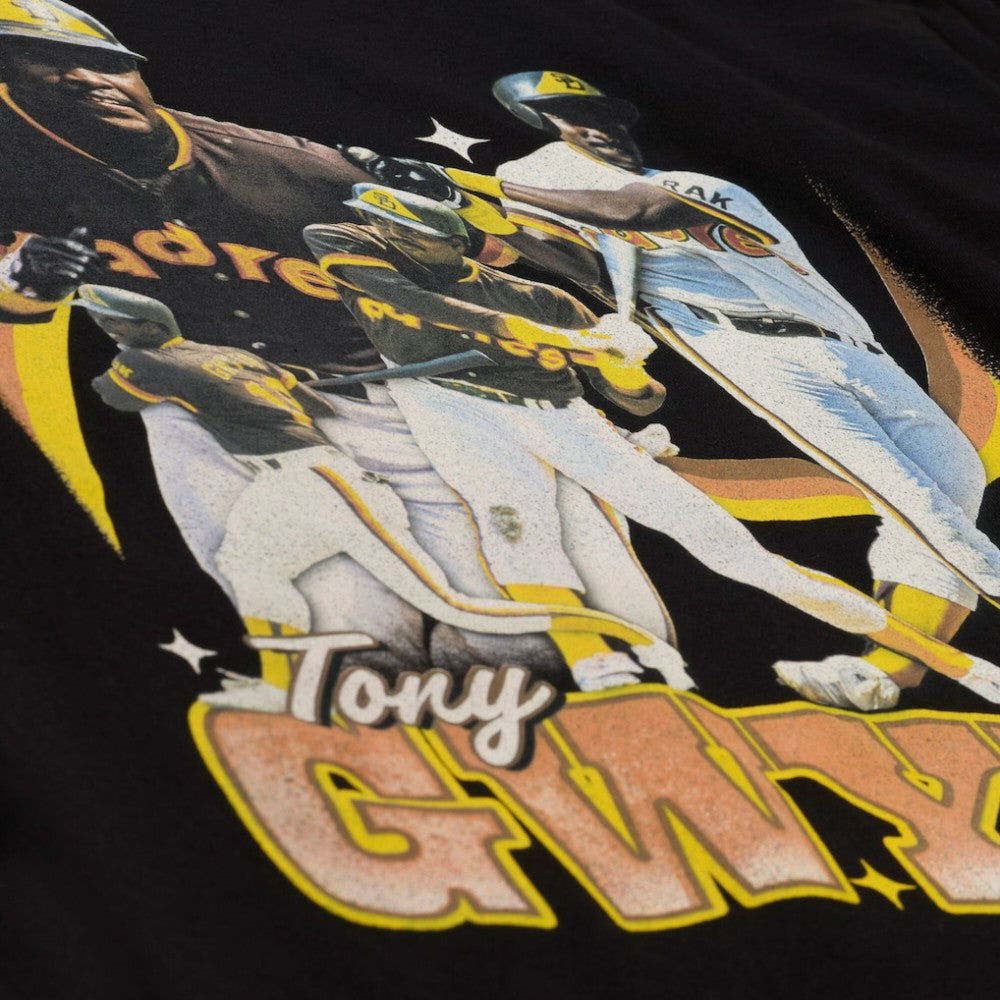 Tony Gwynn San Diego Padres Mitchell & Ness Legendary Collage Player T-Shirt - Black - Mitchell & Ness Discount