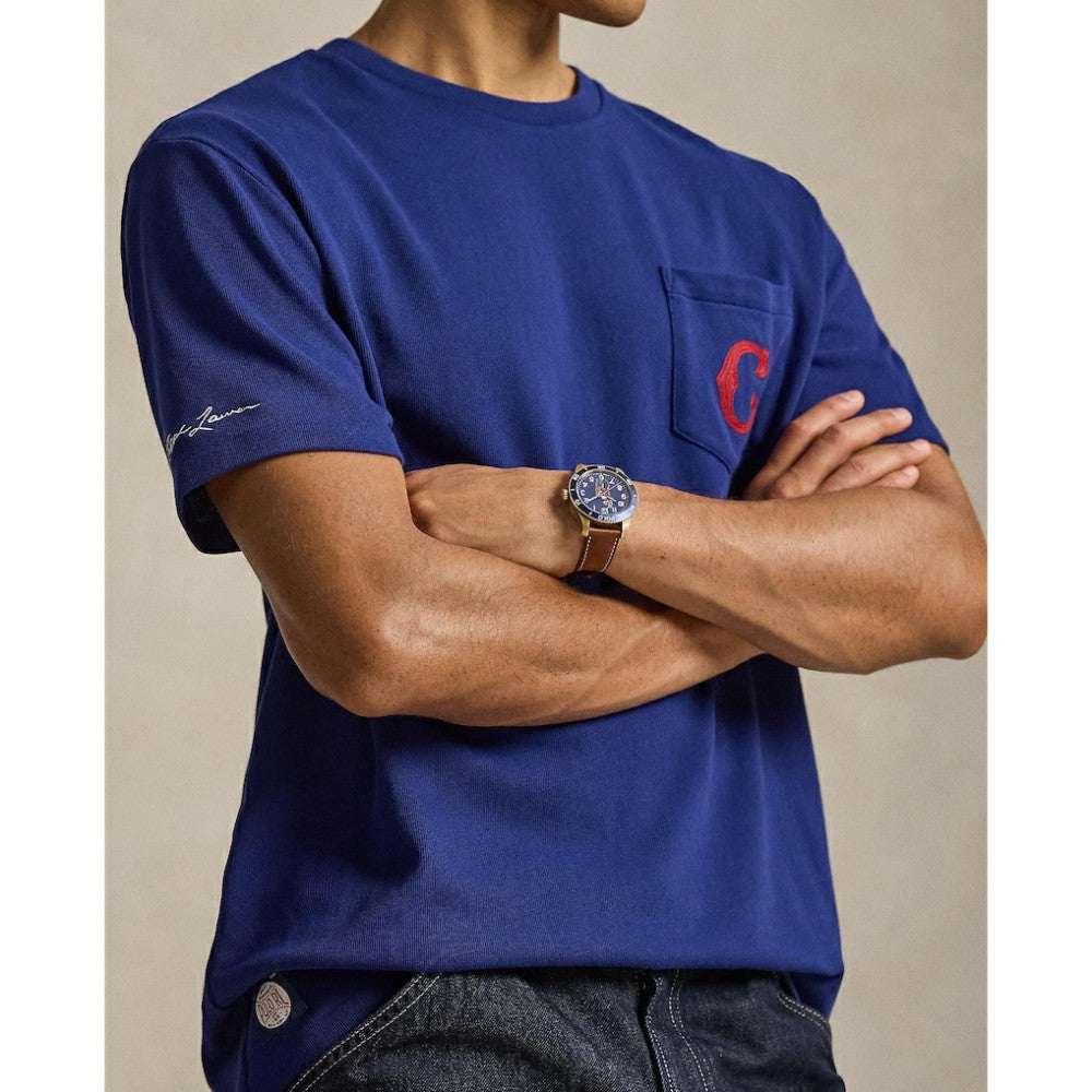 Cubs Polo Ralph Lauren T-Shirt - Blue - MLB Sale