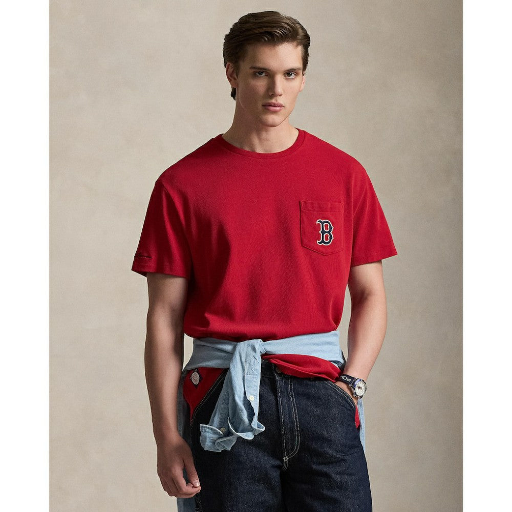 Red Sox Polo Ralph Lauren T-Shirt - Red - MLB Sale