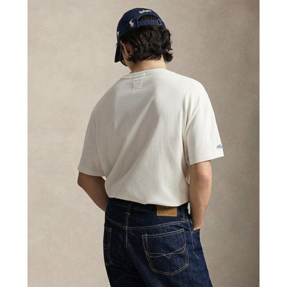 Dodgers Polo Ralph Lauren T-Shirt - White - MLB Sale