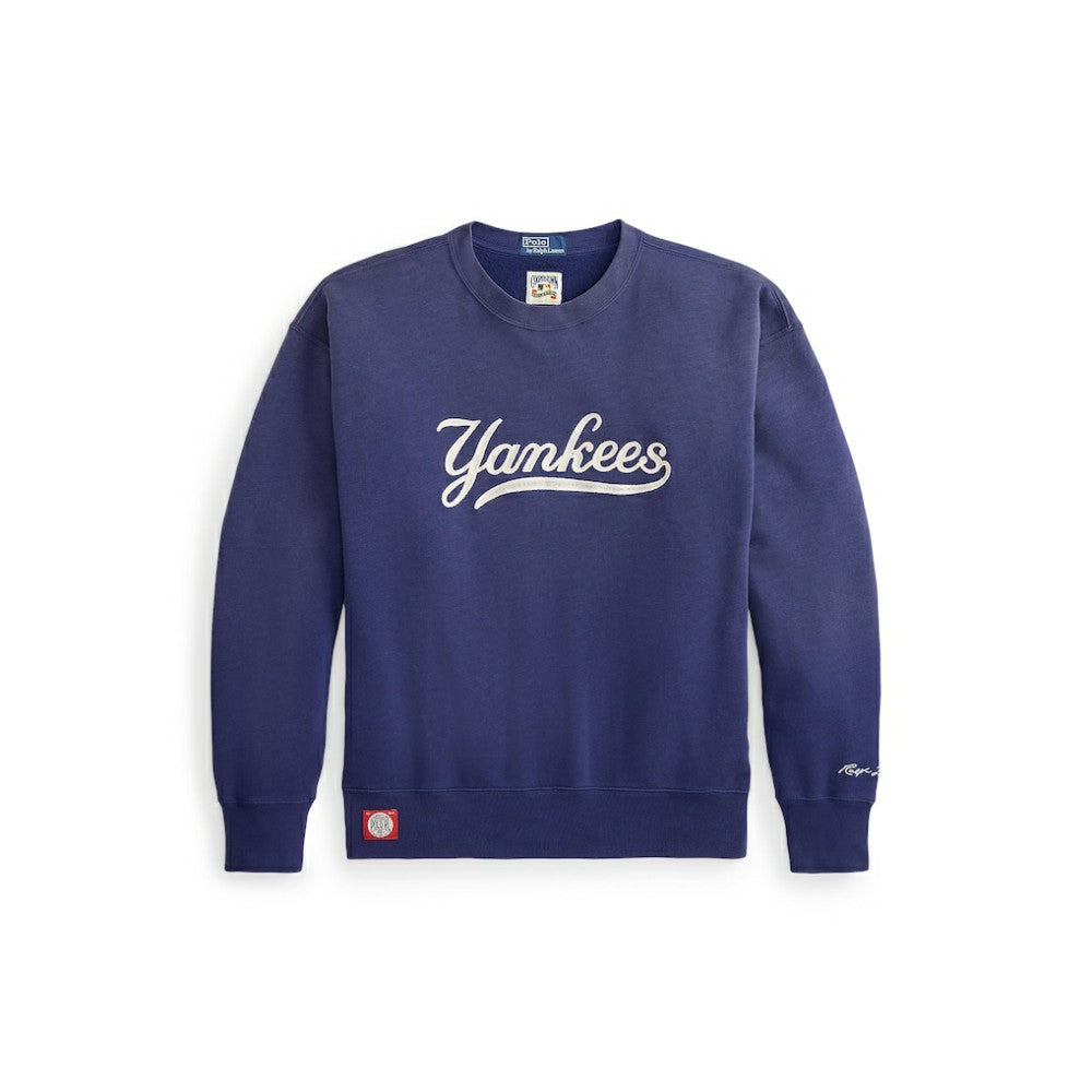 Yankees Polo Ralph Lauren Sweatshirt - Navy - MLB on Sale