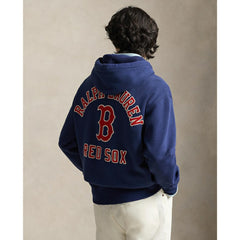 Red Sox Polo Ralph Lauren Fleece Hoodie - Navy - MLB Online
