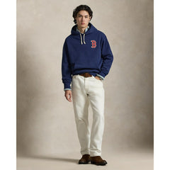 Red Sox Polo Ralph Lauren Fleece Hoodie - Navy - MLB Online