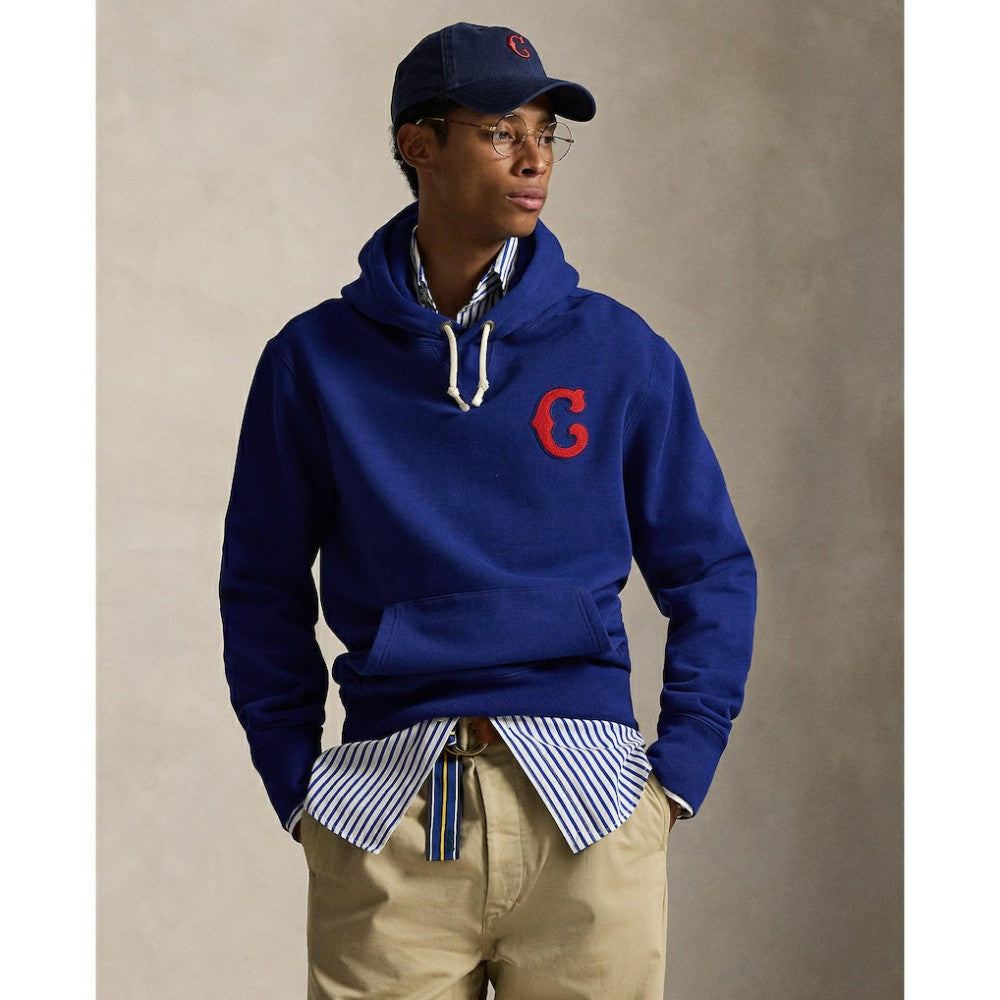 Cubs Polo Ralph Lauren Fleece Hoodie - Royal - MLB Discount