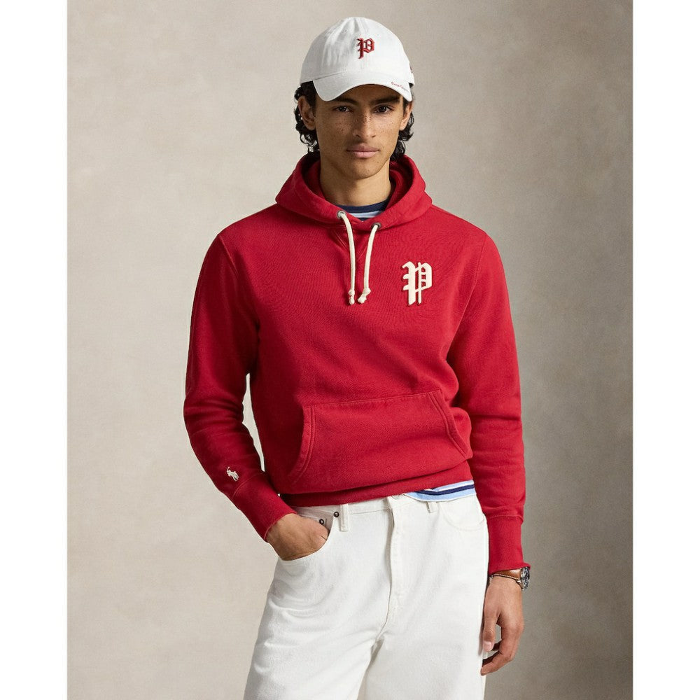 Phillies Polo Ralph Lauren Fleece Hoodie - Red - MLB Sale