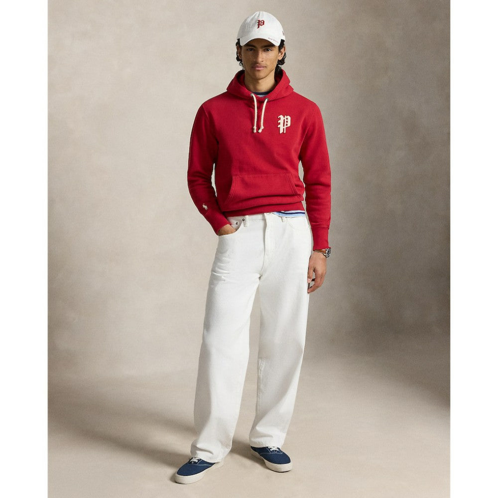 Phillies Polo Ralph Lauren Fleece Hoodie - Red - MLB Sale