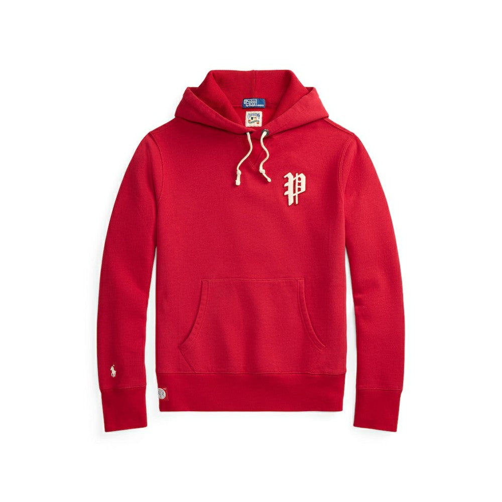 Phillies Polo Ralph Lauren Fleece Hoodie - Red - MLB Sale