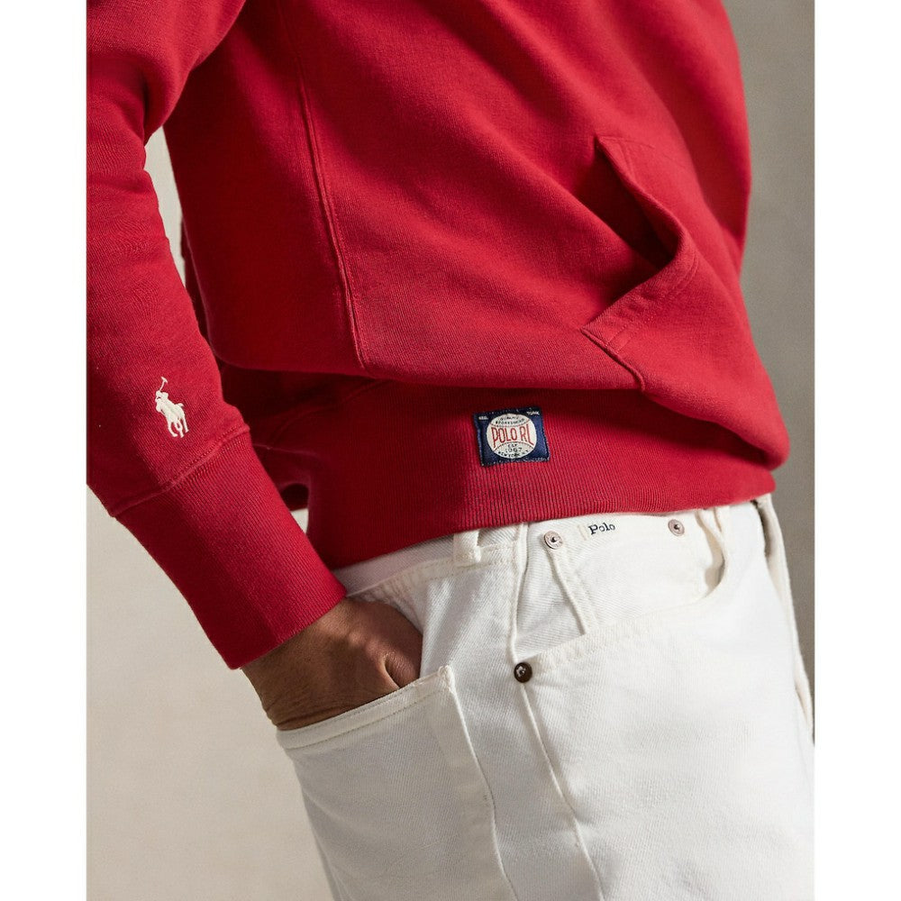 Phillies Polo Ralph Lauren Fleece Hoodie - Red - MLB Sale