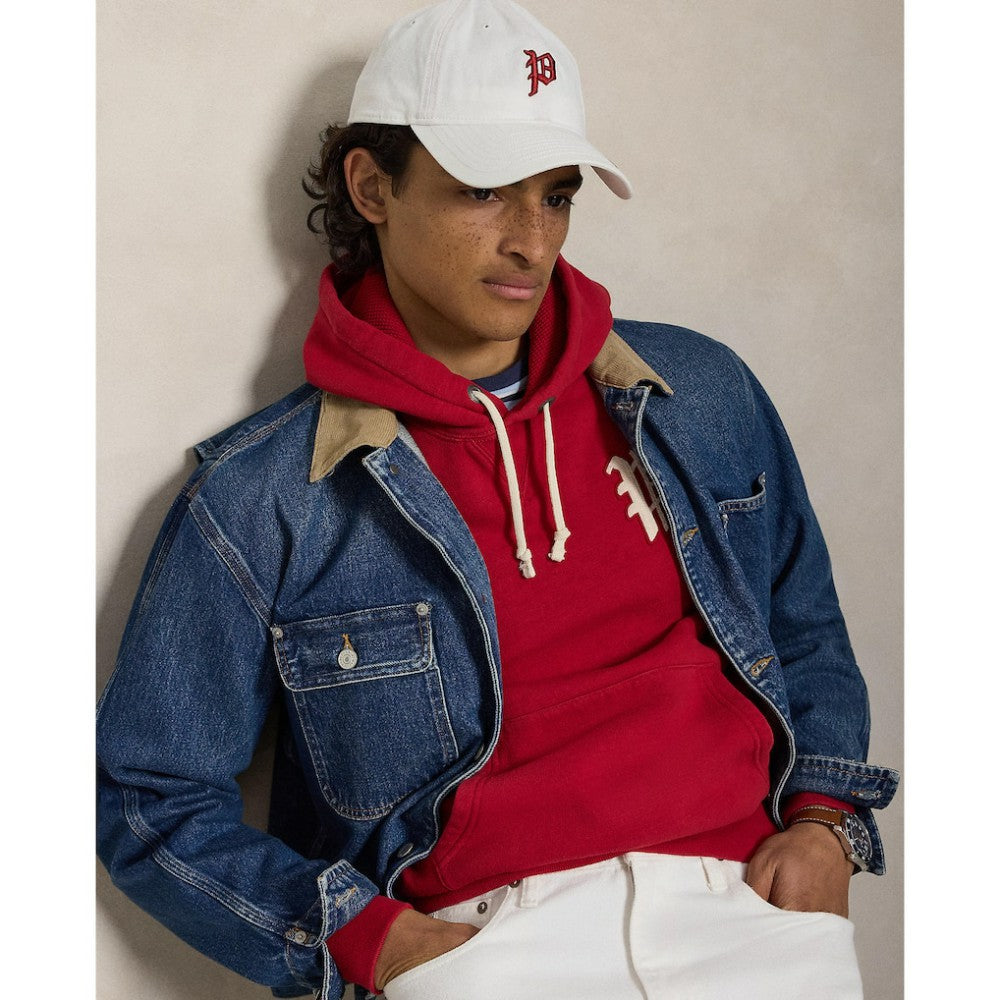 Phillies Polo Ralph Lauren Fleece Hoodie - Red - MLB Sale