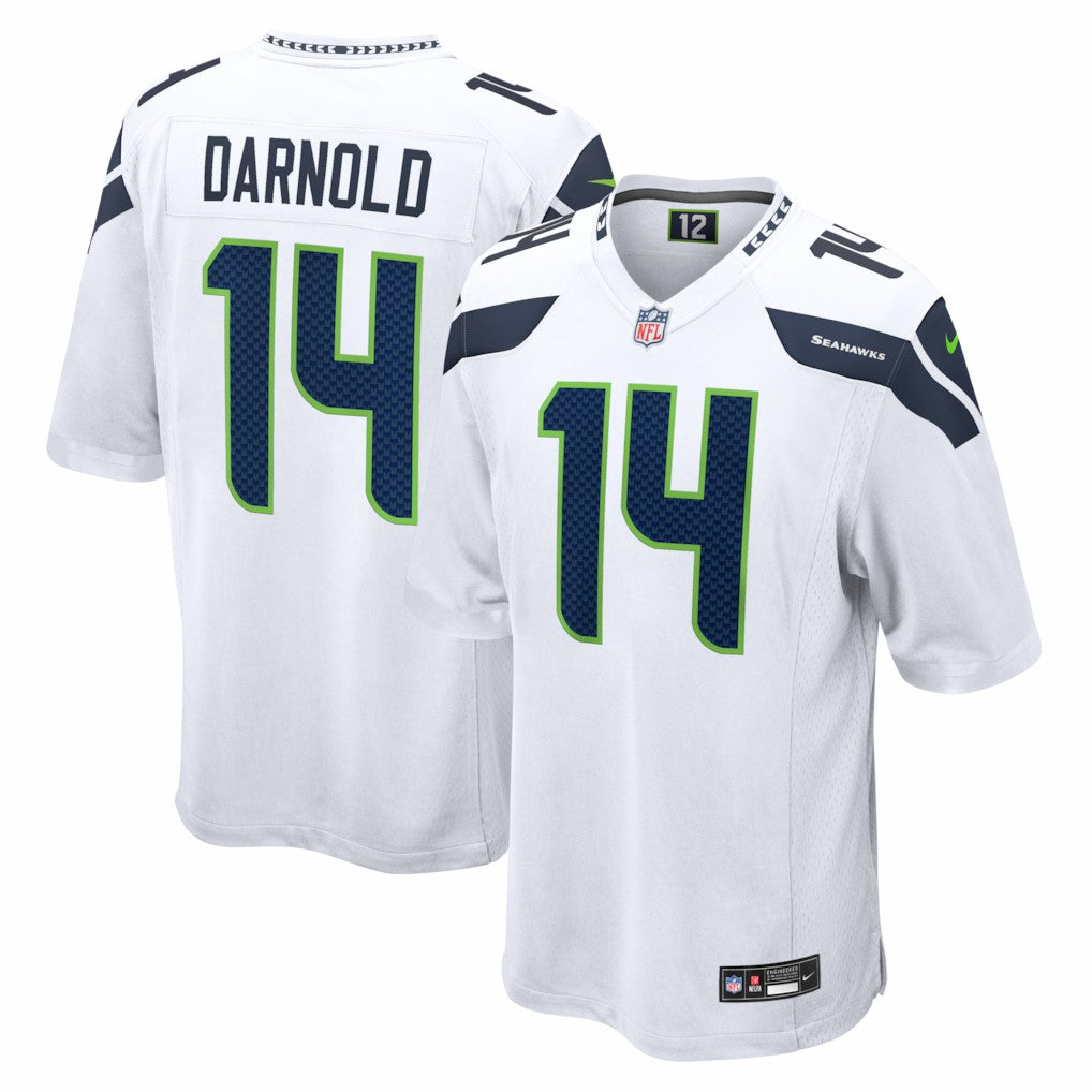 Nike Sam Darnold Seattle Seahawks Game Jersey White