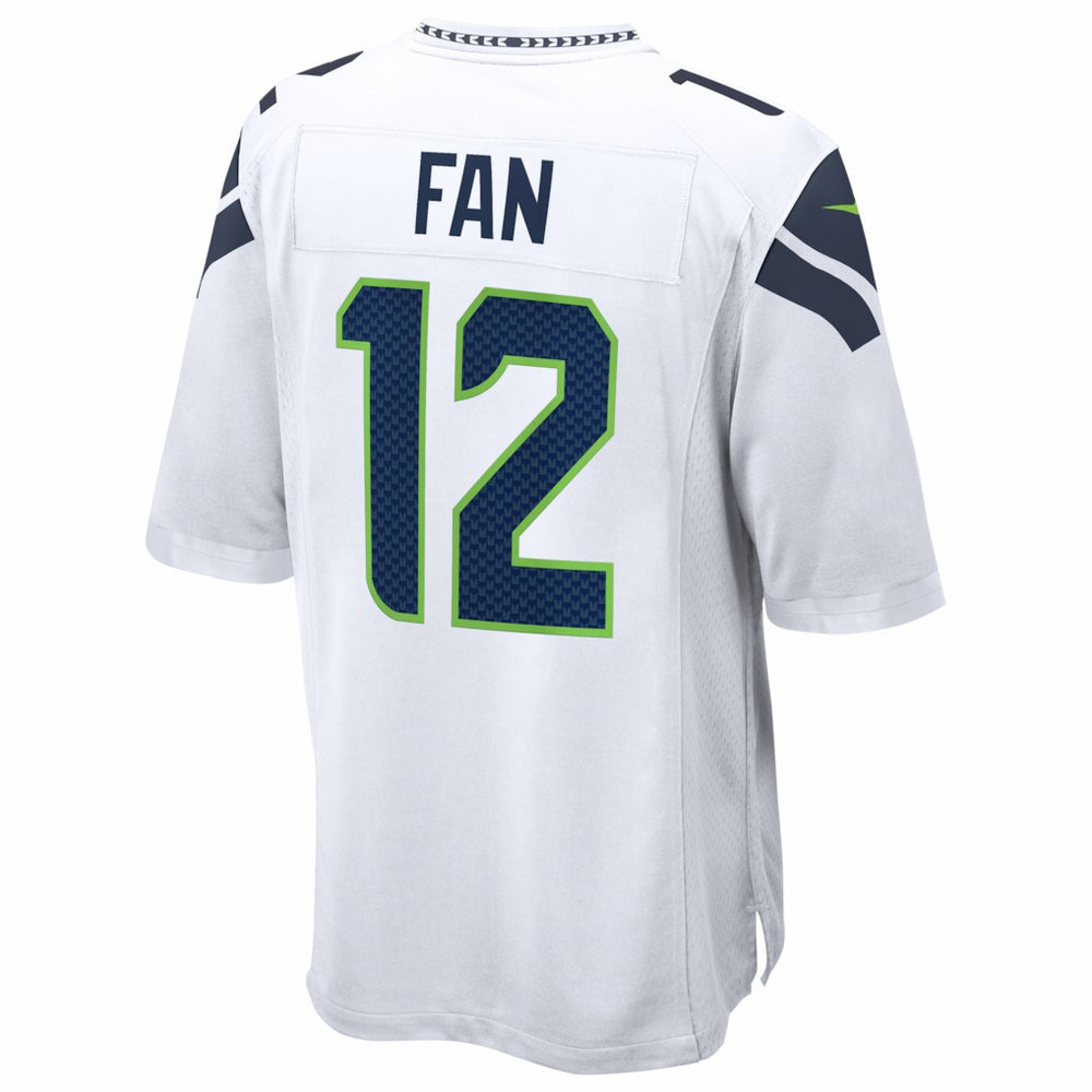 Nike 12s Seattle Seahawks Game Jersey White