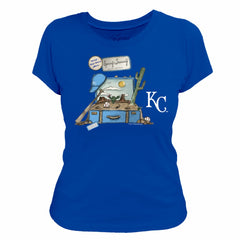 Kansas City Royals Tiny Turnip Women's 2026 Spring Training T-Shirt - Royal - MLB Discount