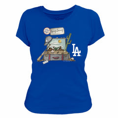 Los Angeles Dodgers Tiny Turnip Women's 2026 Spring Training T-Shirt - Royal - MLB Discount