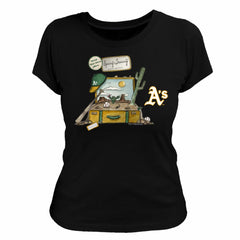 Athletics Tiny Turnip Women's 2026 Spring Training T-Shirt - Black - MLB on Sale