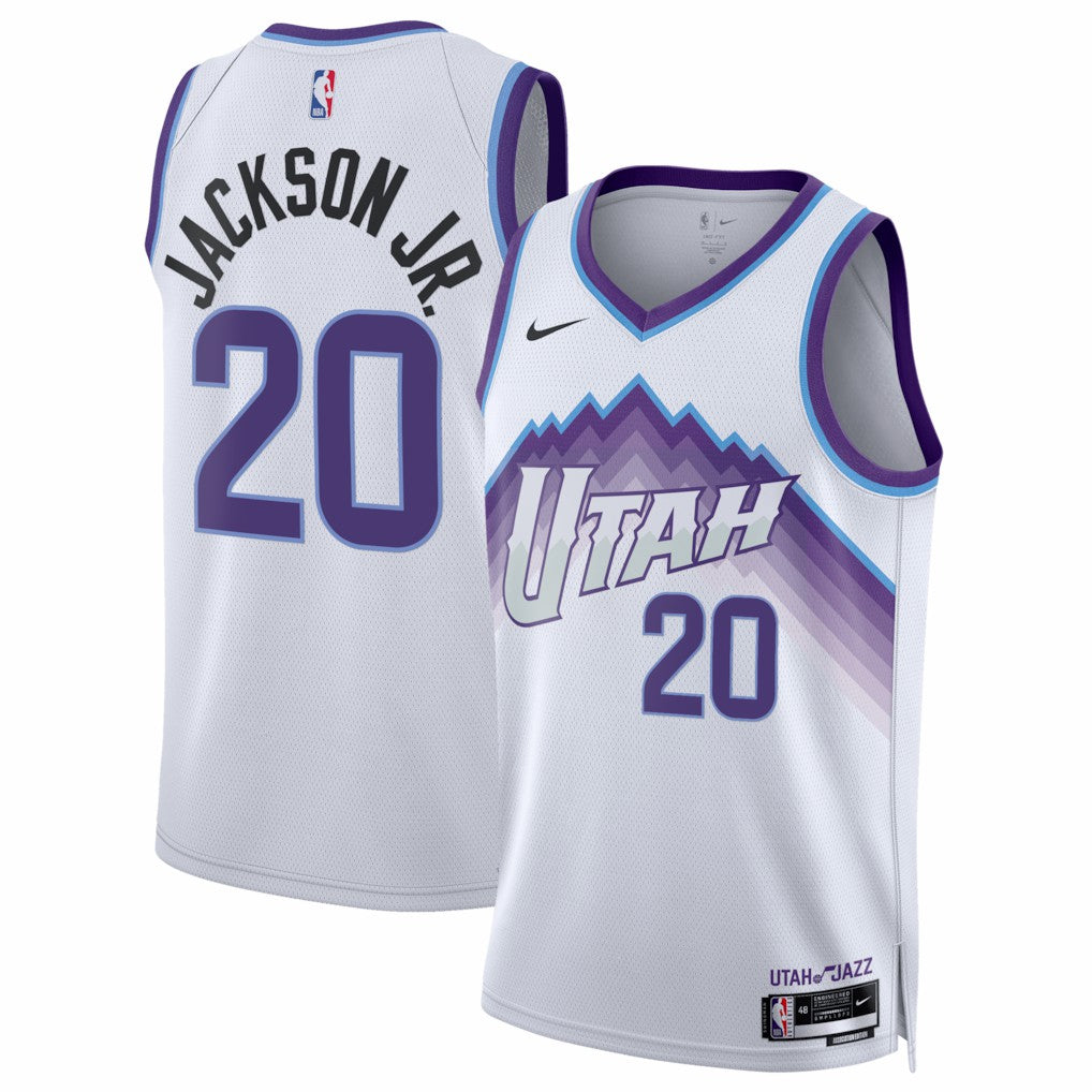 Jaren Jackson Jr. Utah Jazz Unisex Swingman Jersey Association Edition White | Nike Near Me